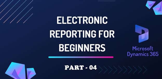 Customizations in Electronic Report for Beginners